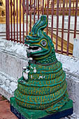 Chiang Mai - Wat Ngeun Kong, Thai Zodiac signs around the chedi.
